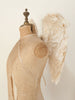 Rare Antique French Procession Feather Angel Wings