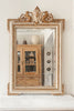 Antique French Napoleon III Painted Mirror - Decorative Antiques UK  - 2