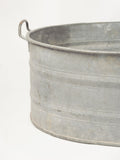 Vintage French Galvanised Bath Tub/Planter