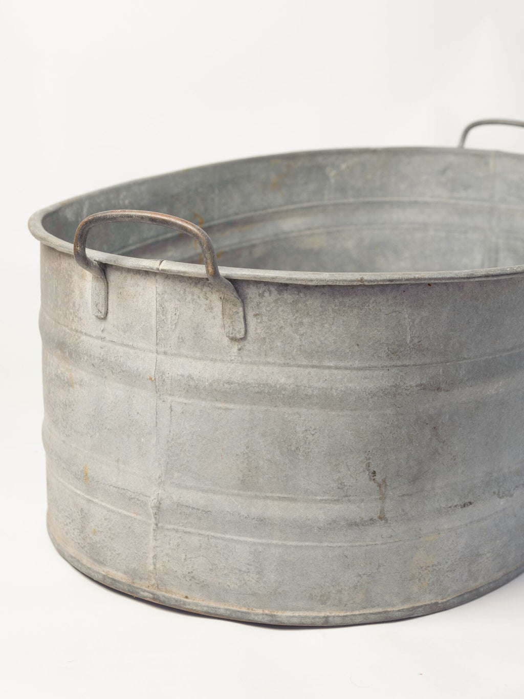 Vintage French Galvanised Bath Tub/Planter