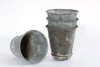 Antique Belgium Zinc Sap Collecting Cups